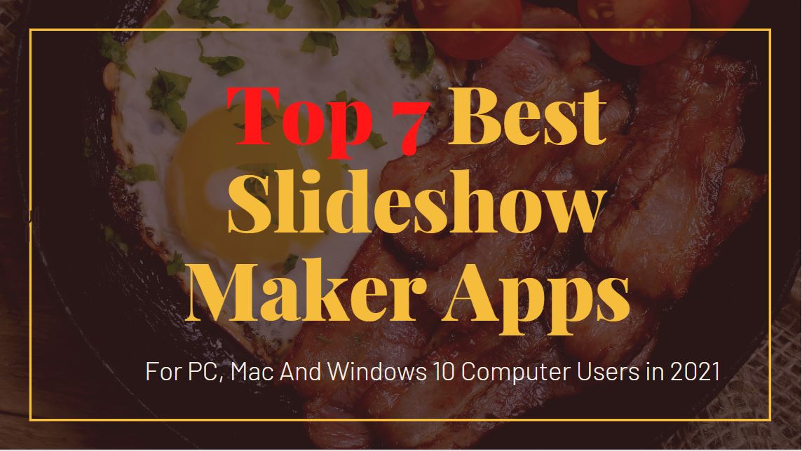 photo slideshow maker for mac